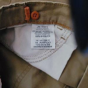 Wrangler size 14 Husky Tan Khaki Jeans